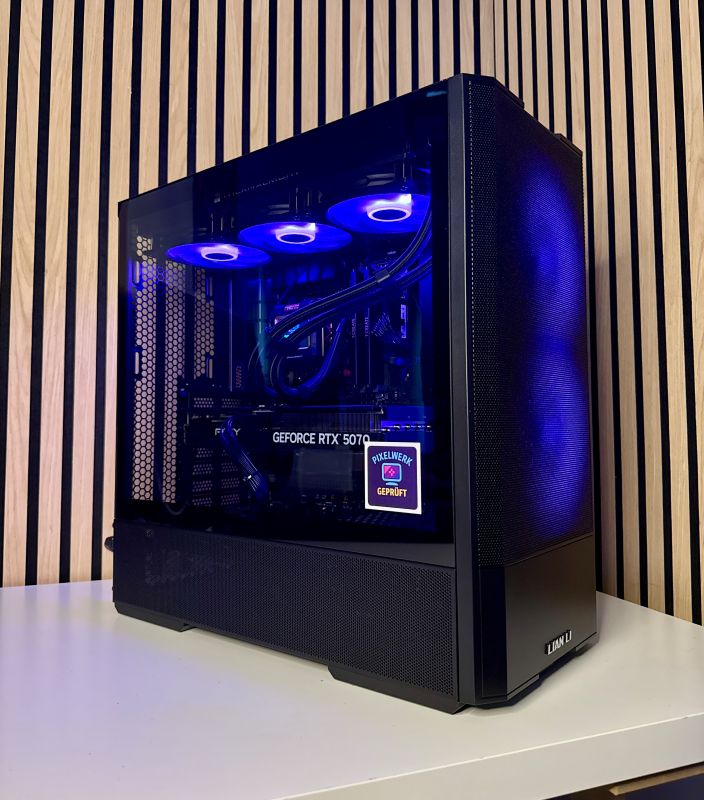 Pixelwerk Gaming PC Innenraum